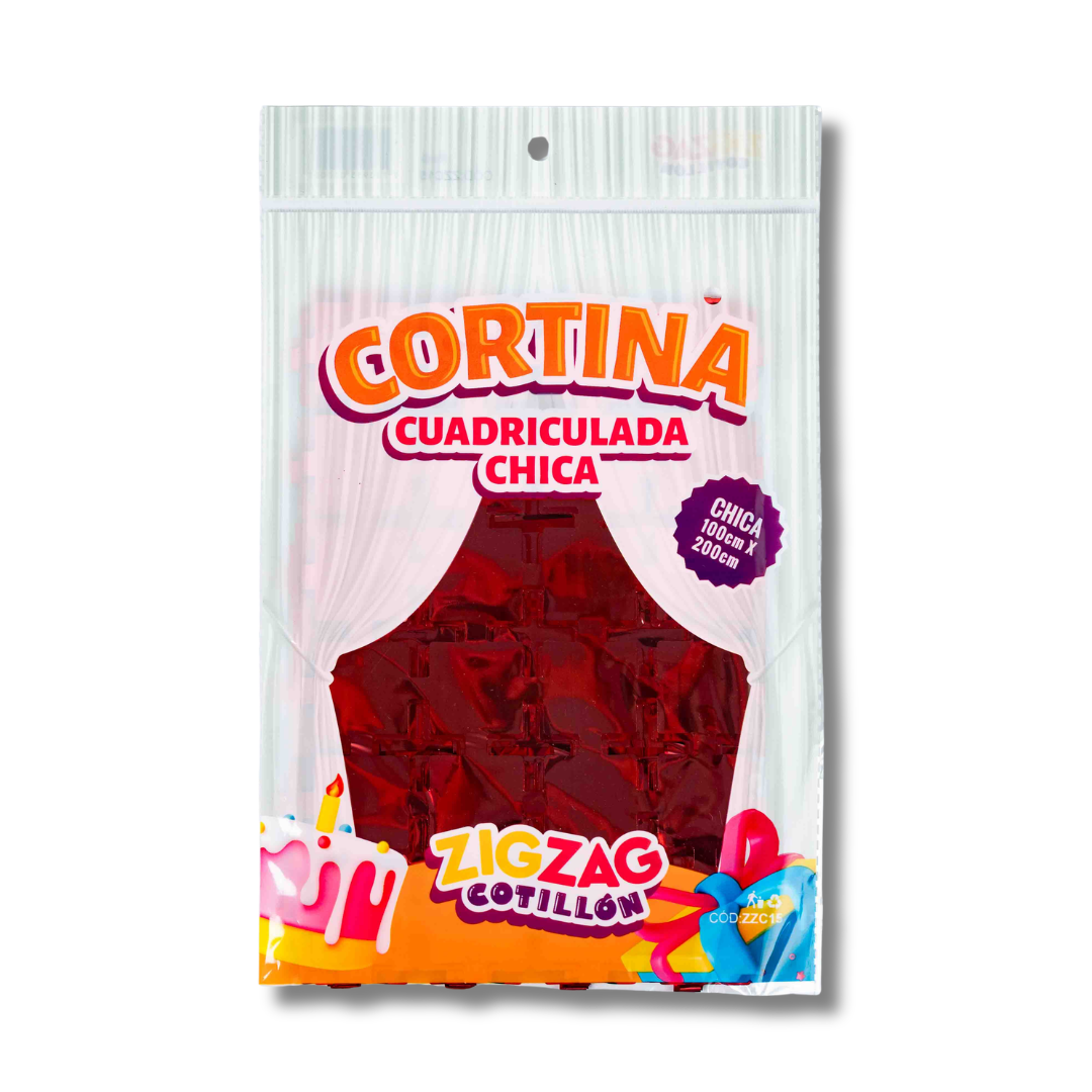 Cortina Cuadriculada Chica