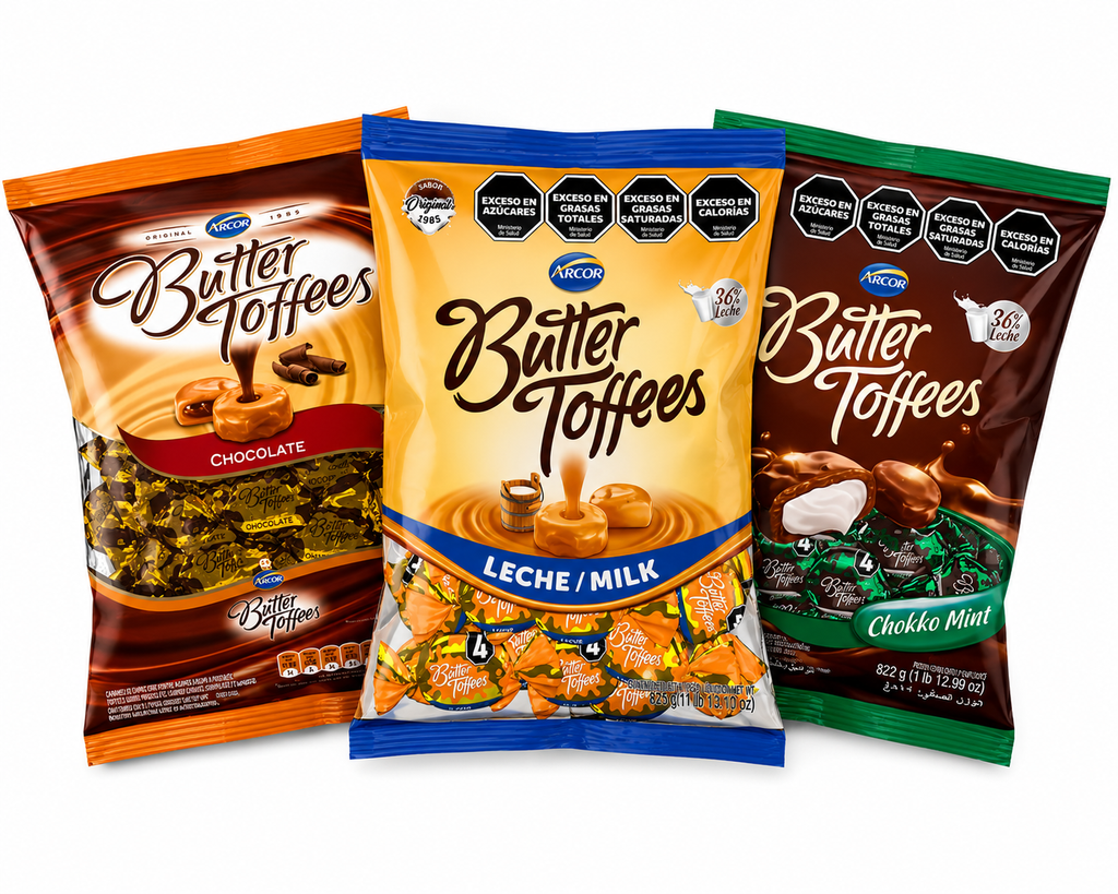 Caramelos Butter Toffees 822 g