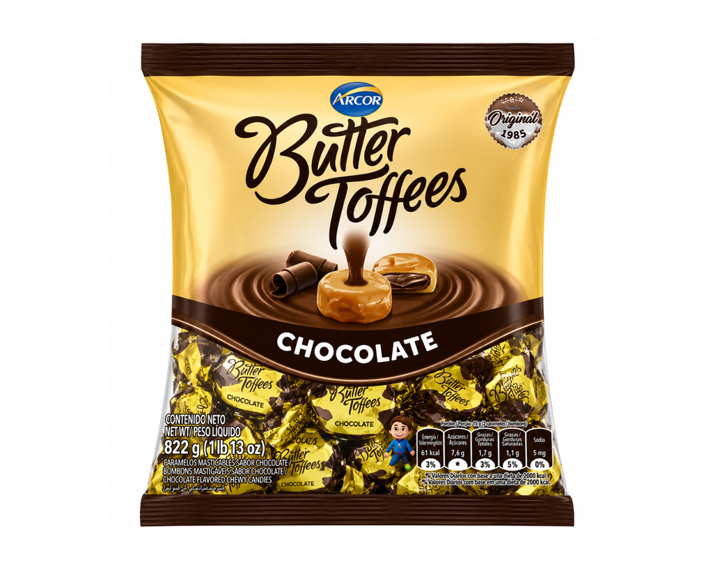 Caramelos Butter Toffees 822 g