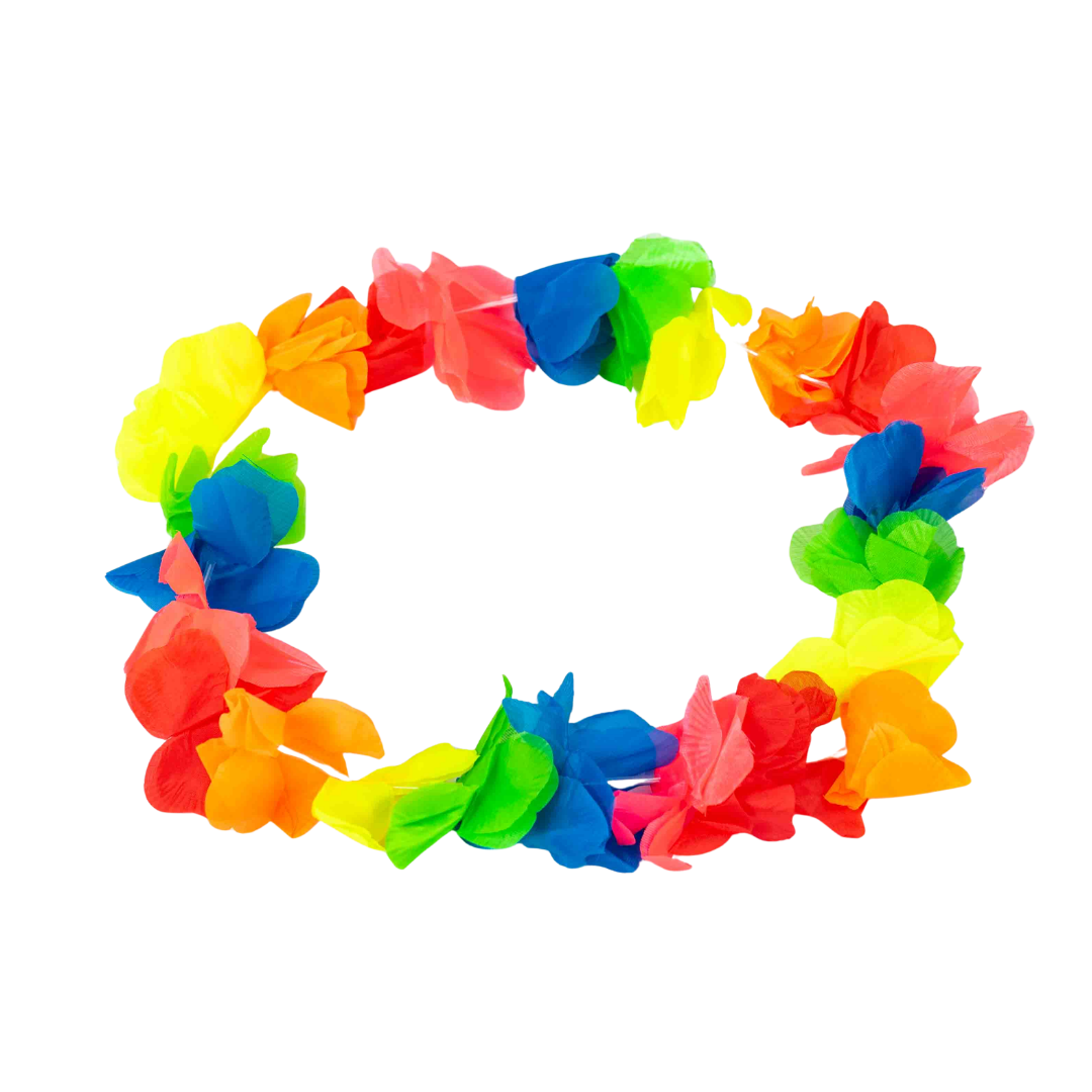 Collar Hawaiano Doble x12 unid