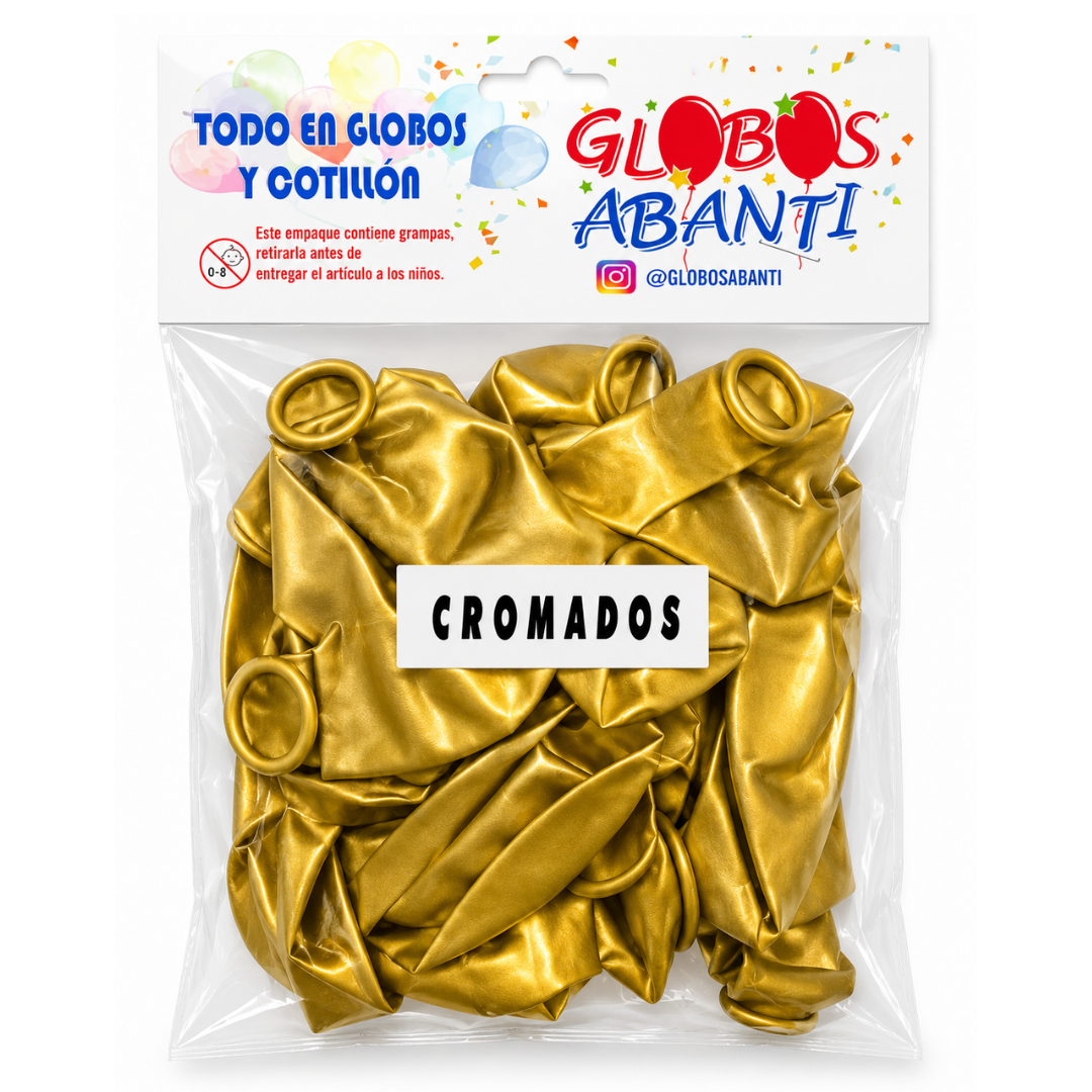 Globo Cromado R10