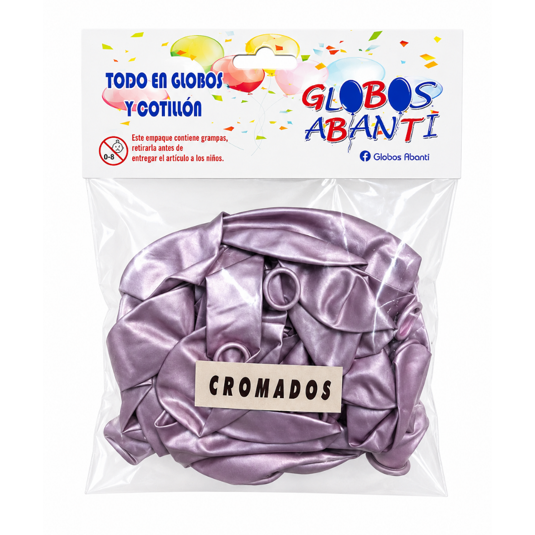 Globo Cromado R10