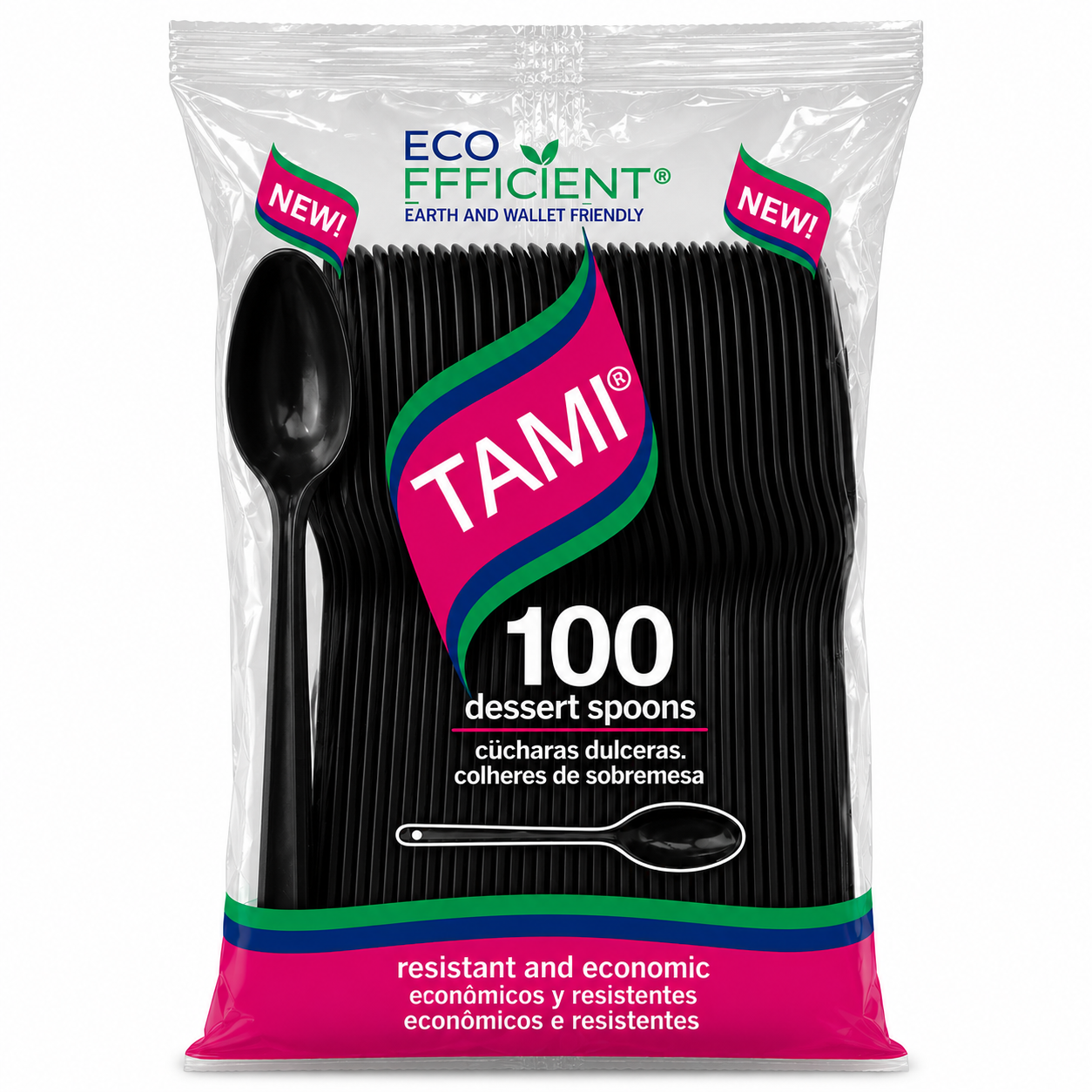 Cuchara Descartables Tami - 100 unidades