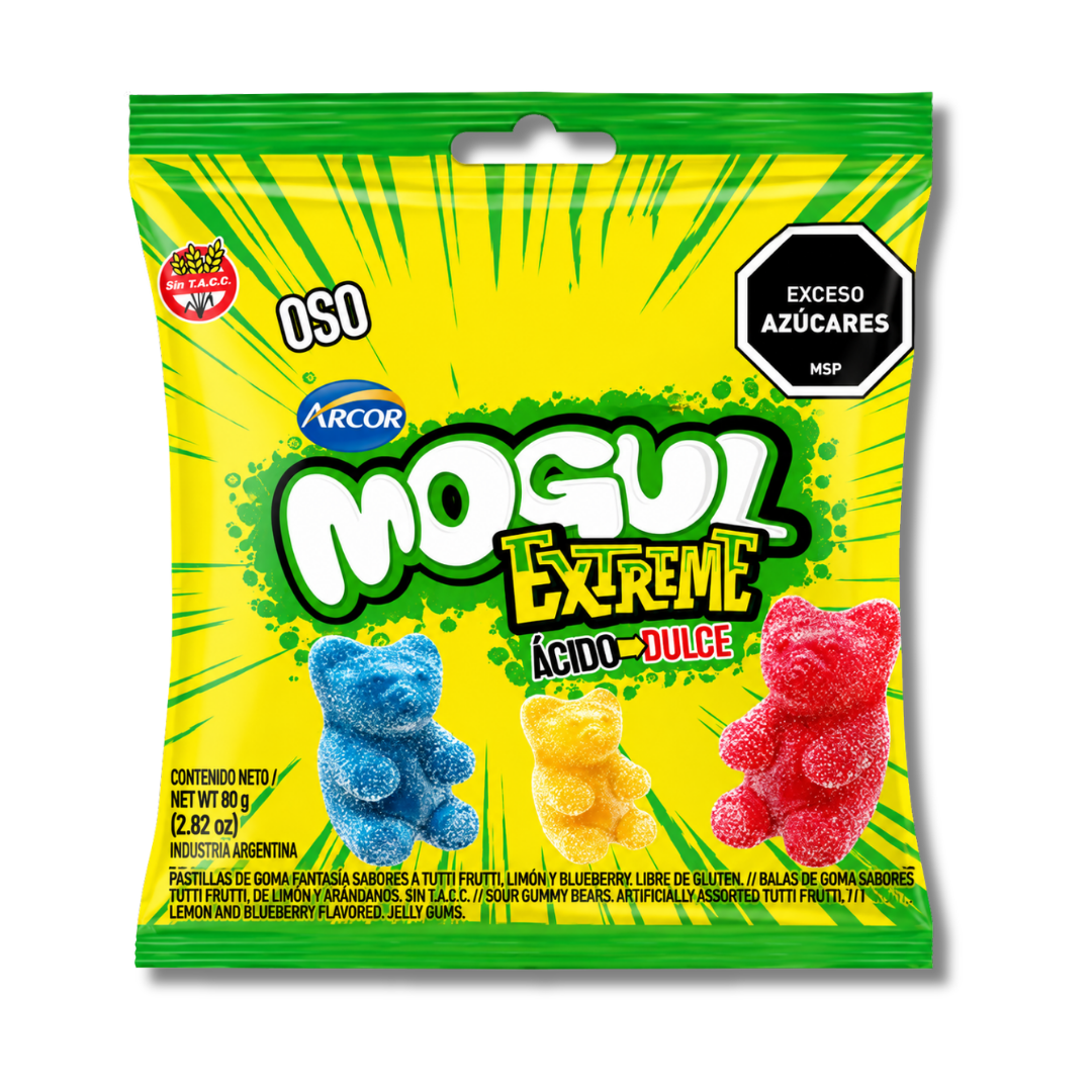 Mogul Extreme Ositos 80 g