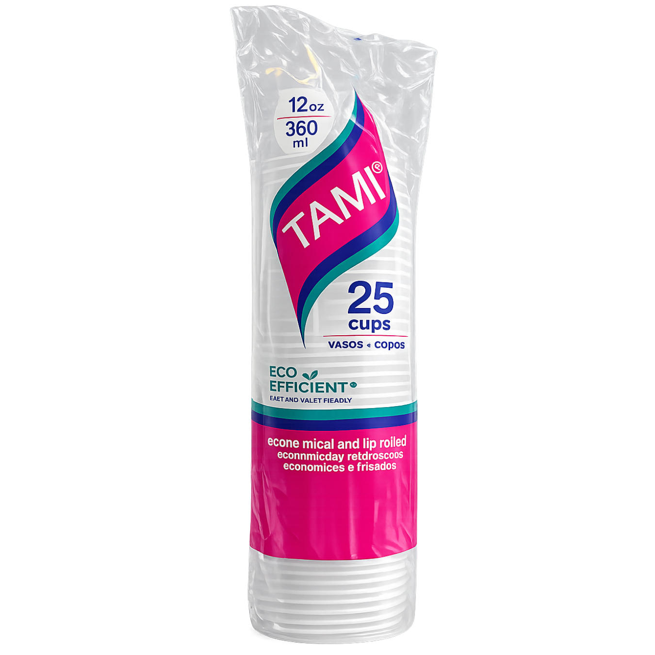 Vasos Tami 360 ml - Blancos
